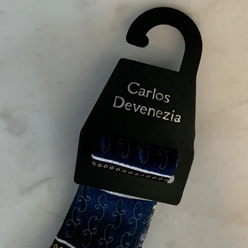 Carlos Devenezia Multicolored Silk Tie